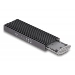 DELOCK θήκη για M.2 NVMe PCIe/SATA SSD 42019, tool free, 10Gbps, μαύρη DELOCK θήκη για M.2 NVMe PCIe/SATA SSD 42019, tool free, 10Gbps, μαύρη