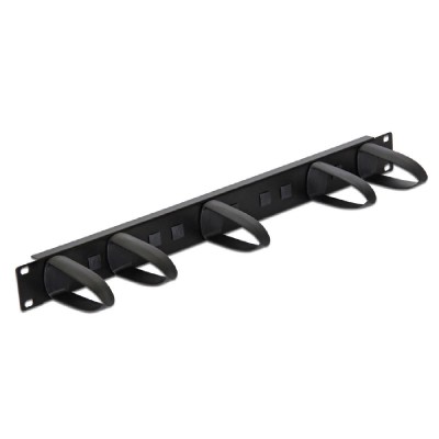 DELOCK cable management 43345 για rack 19"/1U, 5x γάντζοι, μαύρο DELOCK cable management 43345 για rack 19"/1U, 5x γάντζοι, μαύρο