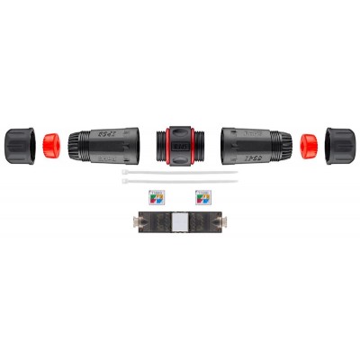 GOOBAY σύνδεσμος καλωδίων CAT 6 44415, UTP, αδιάβροχος, toolfree GOOBAY σύνδεσμος καλωδίων CAT 6 44415, UTP, αδιάβροχος, toolfree