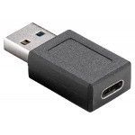 GOOBAY αντάπτορας USB 3.0 σε USB Type-C θηλυκό 45400, μαύρο GOOBAY αντάπτορας USB 3.0 σε USB Type-C θηλυκό 45400, μαύρο
