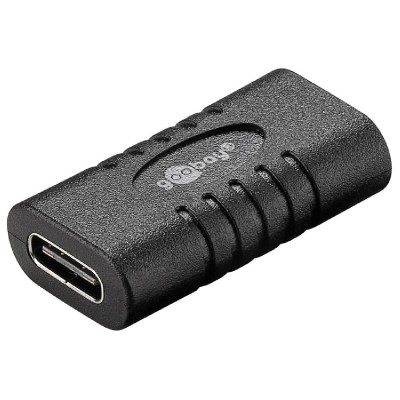 GOOBAY αντάπτορας USB-C 45401, θηλυκό σε θηλυκό, 5Gbit/s, μαύρος GOOBAY αντάπτορας USB-C 45401, θηλυκό σε θηλυκό, 5Gbit/s, μαύρος