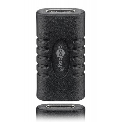 GOOBAY αντάπτορας USB-C 45401, θηλυκό σε θηλυκό, 5Gbit/s, μαύρος GOOBAY αντάπτορας USB-C 45401, θηλυκό σε θηλυκό, 5Gbit/s, μαύρος