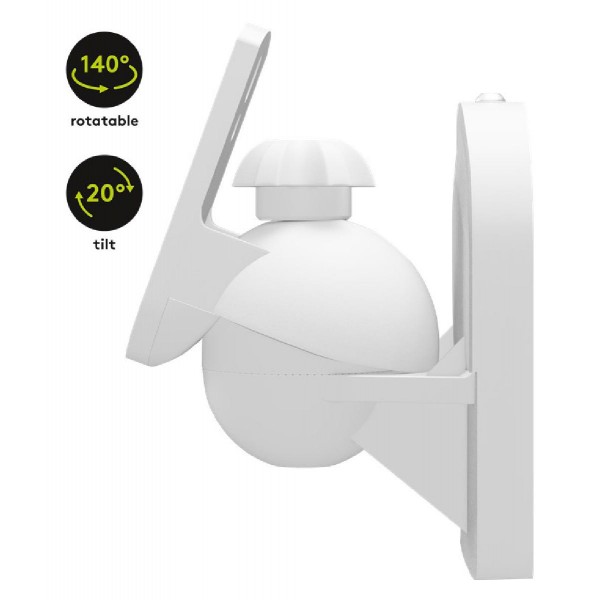 GOOBAY επιτοίχια βάση ηχείων 49394, έως 3.5kg, λευκή GOOBAY επιτοίχια βάση ηχείων 49394, έως 3.5kg, λευκή