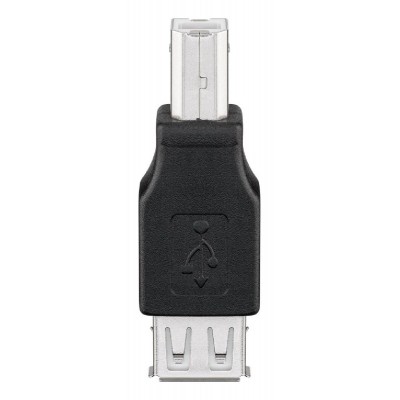 GOOBAY αντάπτορας USB σε USB Type B 50291, θηλυκό σε αρσενικό, μαύρος GOOBAY αντάπτορας USB σε USB Type B 50291, θηλυκό σε αρσενικό, μαύρος