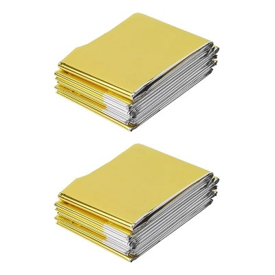 PROPLUS θερμική κουβέρτα εκτάκτου ανάγκης 510394, 160x210cm, χρυσό/ασημί, 2τμχ PROPLUS θερμική κουβέρτα εκτάκτου ανάγκης 510394, 160x210cm, χρυσό/ασημί, 2τμχ