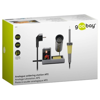 GOOBAY σταθμός συγκόλλησης AP2 51091, 48W, 150-450°C GOOBAY σταθμός συγκόλλησης AP2 51091, 48W, 150-450°C