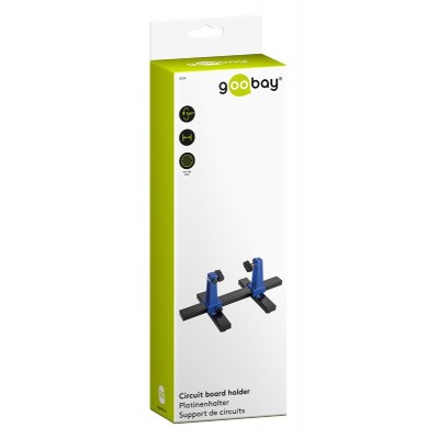 GOOBAY βάση στήριξης πλακέτας 51220 για συγκόλληση, 360°, μαύρη GOOBAY βάση στήριξης πλακέτας 51220 για συγκόλληση, 360°, μαύρη