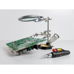 GOOBAY μεγεθυντικός φακός 51226 με clips συγκράτησης, 2x, LED φωτισμός GOOBAY μεγεθυντικός φακός 51226 με clips συγκράτησης, 2x, LED φωτισμός