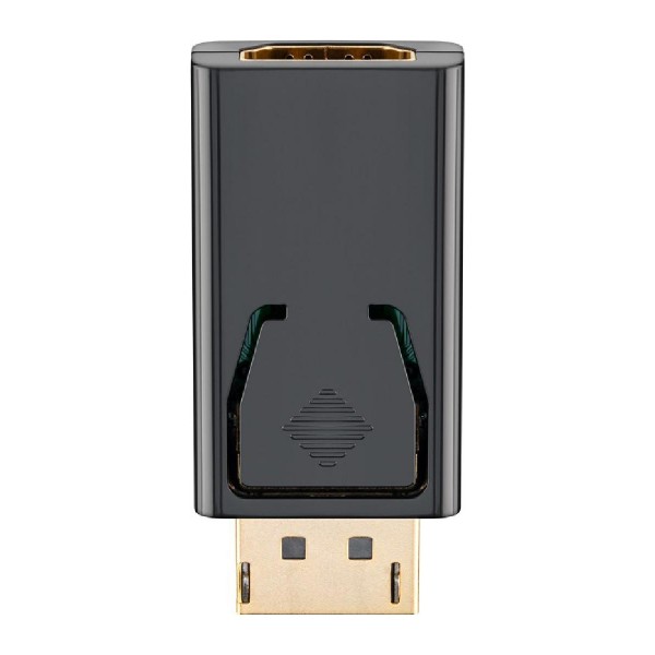 GOOBAY αντάπτορας DisplayPort σε HDMI 51719, gold-plated, μαύρος GOOBAY αντάπτορας DisplayPort σε HDMI 51719, gold-plated, μαύρος