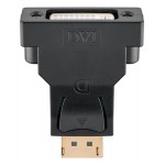 GOOBAY αντάπτορας DisplayPort σε DVI-D 1.1 51720, gold-plated, μαύρος GOOBAY αντάπτορας DisplayPort σε DVI-D 1.1 51720, gold-plated, μαύρος