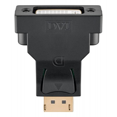 GOOBAY αντάπτορας DisplayPort σε DVI-D 1.1 51720, gold-plated, μαύρος GOOBAY αντάπτορας DisplayPort σε DVI-D 1.1 51720, gold-plated, μαύρος