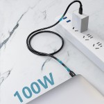 CABLETIME καλώδιο USB-C CM100, PD100W, E-MARK, USB 2.0, 5A, 1m, μαύρο CABLETIME καλώδιο USB-C CM100, PD100W, E-MARK, USB 2.0, 5A, 1m, μαύρο