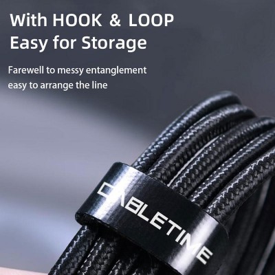 CABLETIME καλώδιο USB-C M-M C160, E-MARK, PD100W, USB 2.0, 5A, 1m, μαύρο CABLETIME καλώδιο USB-C M-M C160, E-MARK, PD100W, USB 2.0, 5A, 1m, μαύρο