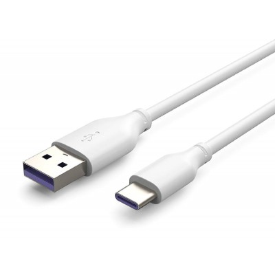 CABLETIME καλώδιο USB-A σε USB-C C160, 5A, USB 2.0, 1m, λευκό CABLETIME καλώδιο USB-A σε USB-C C160, 5A, USB 2.0, 1m, λευκό