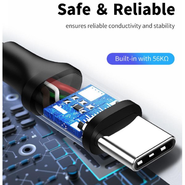 CABLETIME καλώδιο USB-A 2.0 σε USB-C C160, 5V3A, 1m, μαύρο CABLETIME καλώδιο USB-A 2.0 σε USB-C C160, 5V3A, 1m, μαύρο