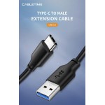 CABLETIME καλώδιο USB-A 3.0 σε USB-C C160, 5V 3A, 3m, μαύρο CABLETIME καλώδιο USB-A 3.0 σε USB-C C160, 5V 3A, 3m, μαύρο