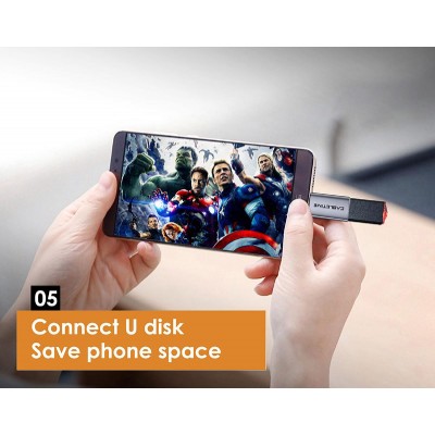 CABLETIME αντάπτορας OTG USB-C σε USB 3.0 C160, γκρι CABLETIME αντάπτορας OTG USB-C σε USB 3.0 C160, γκρι