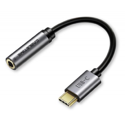 CABLETIME καλώδιο USB Type-C σε 3.5mm C160, Digital Version, 0.1m, μαύρο CABLETIME καλώδιο USB Type-C σε 3.5mm C160, Digital Version, 0.1m, μαύρο