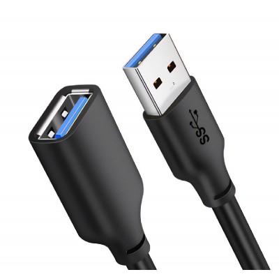 CABLETIME καλώδιο USB 3.0 (M) σε USB 3.0 (F) C160, 1m, μαύρο CABLETIME καλώδιο USB 3.0 (M) σε USB 3.0 (F) C160, 1m, μαύρο