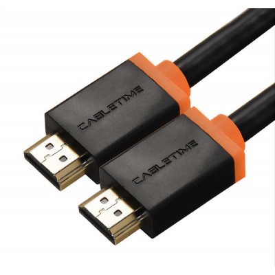 CABLETIME καλώδιο HDMI 2.0 AV540, 4k/60hz, 3m, μαύρο CABLETIME καλώδιο HDMI 2.0 AV540, 4k/60hz, 3m, μαύρο