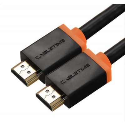 CABLETIME καλώδιο HDMI 2.0 AV540, 4k/60hz, 5m, μαύρο CABLETIME καλώδιο HDMI 2.0 AV540, 4k/60hz, 5m, μαύρο