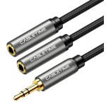 CABLETIME καλώδιο Stereo 3.5mm M σε 2x 3.5mm F AV309, 3pole, 0.2m, μαύρο CABLETIME καλώδιο Stereo 3.5mm M σε 2x 3.5mm F AV309, 3pole, 0.2m, μαύρο