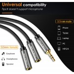 CABLETIME καλώδιο Stereo 3.5mm M σε 2x 3.5mm F AV309, 3pole, 0.2m, μαύρο CABLETIME καλώδιο Stereo 3.5mm M σε 2x 3.5mm F AV309, 3pole, 0.2m, μαύρο