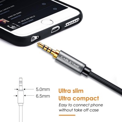 CABLETIME καλώδιο Stereo 3.5mm M σε 2x 3.5mm F AV309, 4pole, 0.2m, μαύρο CABLETIME καλώδιο Stereo 3.5mm M σε 2x 3.5mm F AV309, 4pole, 0.2m, μαύρο