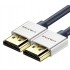 CABLETIME καλώδιο HDMI 2.0 AV540, gold plated, 32AWG, 4K, 1m, μπλε
