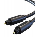 CABLETIME καλώδιο Toslink CT-AV380, gold plated, OD 4.0mm, 5m, μαύρο CABLETIME καλώδιο Toslink CT-AV380, gold plated, OD 4.0mm, 5m, μαύρο