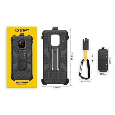 ULEFONE θήκη προστασίας για Power Armor 14, μαύρη ULEFONE θήκη προστασίας για Power Armor 14, μαύρη