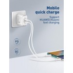 LDNIO καλώδιο USB-C σε USB-C LC611C, 65W PD, 1m, πράσινο LDNIO καλώδιο USB-C σε USB-C LC611C, 65W PD, 1m, πράσινο