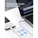 LDNIO καλώδιο USB-C σε USB-C LC611C, 65W PD, 1m, πράσινο LDNIO καλώδιο USB-C σε USB-C LC611C, 65W PD, 1m, πράσινο