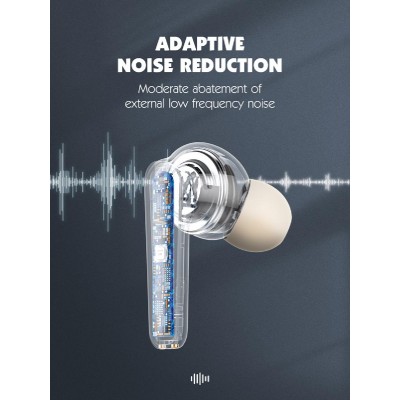 LDNIO earphones με θήκη φόρτισης T01, True Wireless, HiFi, μαύρα LDNIO earphones με θήκη φόρτισης T01, True Wireless, HiFi, μαύρα