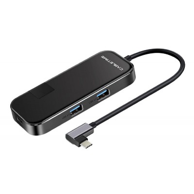 CABLETIME docking station CT-CMHD61G, 6 θυρών, USB-C σύνδεση, 4K, 60W, μαύρο CABLETIME docking station CT-CMHD61G, 6 θυρών, USB-C σύνδεση, 4K, 60W, μαύρο