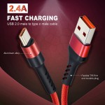 CABLETIME καλώδιο USB-C σε USB CT-PU32, 12W, 480Mbps, 1m, κόκκινο CABLETIME καλώδιο USB-C σε USB CT-PU32, 12W, 480Mbps, 1m, κόκκινο