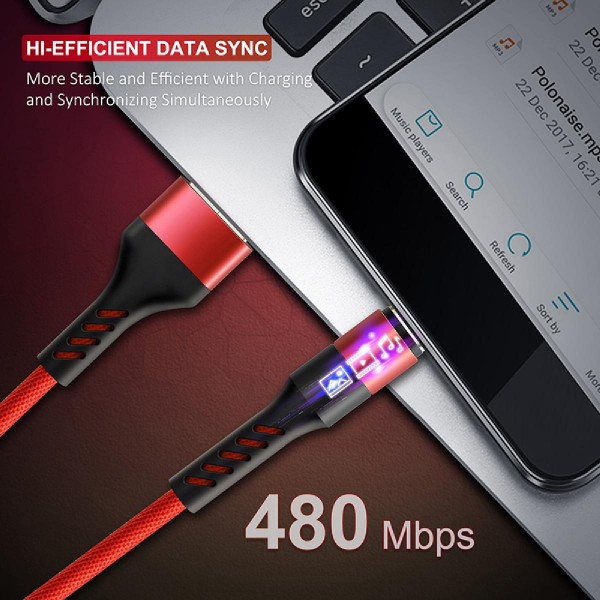 CABLETIME καλώδιο USB-C σε USB CT-PU32, 12W, 480Mbps, 1m, κόκκινο CABLETIME καλώδιο USB-C σε USB CT-PU32, 12W, 480Mbps, 1m, κόκκινο