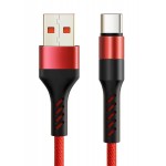 CABLETIME καλώδιο USB-C σε USB CT-PU32, 12W, 480Mbps, 1m, κόκκινο CABLETIME καλώδιο USB-C σε USB CT-PU32, 12W, 480Mbps, 1m, κόκκινο