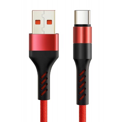 CABLETIME καλώδιο USB-C σε USB CT-PU32, 12W, 480Mbps, 1m, κόκκινο CABLETIME καλώδιο USB-C σε USB CT-PU32, 12W, 480Mbps, 1m, κόκκινο