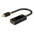 CABLETIME αντάπτορας mini DisplayPort σε HDMI CT-AV589-02G4K, 4K/30Hz, μαύρος