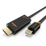 CABLETIME καλώδιο mini DisplayPort σε HDMI CT-AV588-03G, 1080p/60Hz, 1.8m, μαύρο CABLETIME καλώδιο mini DisplayPort σε HDMI CT-AV588-03G, 1080p/60Hz, 1.8m, μαύρο