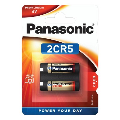 PANASONIC μπαταρία λιθίου, 2CR5, 6V, 1τμχ PANASONIC μπαταρία λιθίου, 2CR5, 6V, 1τμχ