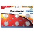 PANASONIC μπαταρία λιθίου, CR2032, 3V, 6τμχ