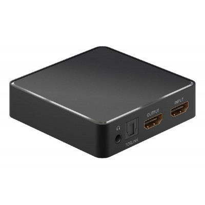 GOOBAY HDMI audio extractor 58469, 4K/30Hz, μαύρο GOOBAY HDMI audio extractor 58469, 4K/30Hz, μαύρο