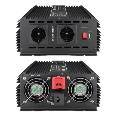 GOOBAY inverter αυτοκινήτου 58892, 12V σε 230V, 3000W, USB 2.1A GOOBAY inverter αυτοκινήτου 58892, 12V σε 230V, 3000W, USB 2.1A