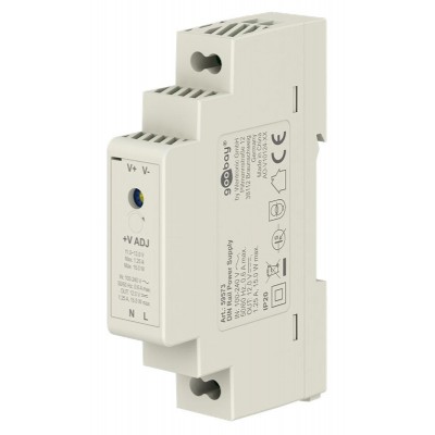 GOOBAY τροφοδοτικό 59573 για DIN rail, 12V/1.25A, 15W, IP20 GOOBAY τροφοδοτικό 59573 για DIN rail, 12V/1.25A, 15W, IP20