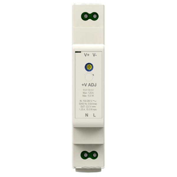 GOOBAY τροφοδοτικό 59573 για DIN rail, 12V/1.25A, 15W, IP20 GOOBAY τροφοδοτικό 59573 για DIN rail, 12V/1.25A, 15W, IP20