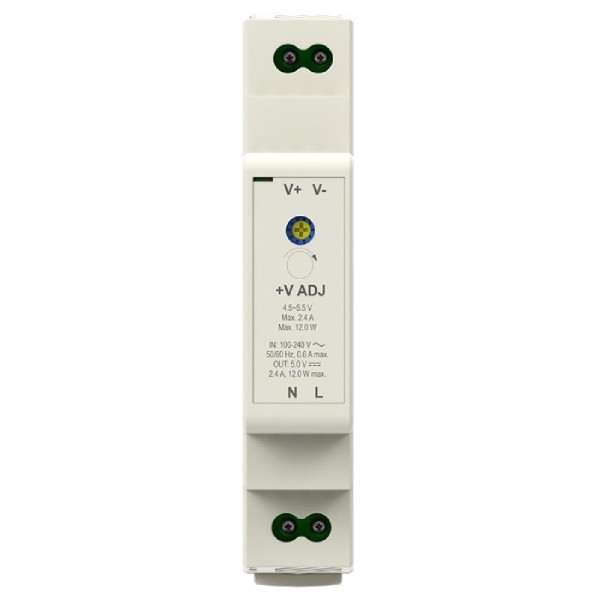 GOOBAY τροφοδοτικό 59574 για DIN rail, 5V/2.4A, 12W, IP20 GOOBAY τροφοδοτικό 59574 για DIN rail, 5V/2.4A, 12W, IP20
