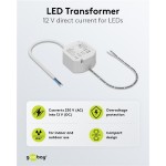 GOOBAY μετασχηματιστής LED 59575, 12V/1A, 12W, IP65 GOOBAY μετασχηματιστής LED 59575, 12V/1A, 12W, IP65