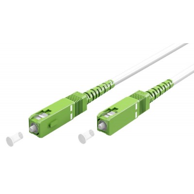 GOOBAY καλώδιο οπτικής ίνας SC-APC 59596, SM, OS2, 9/125µm, 3m, λευκό GOOBAY καλώδιο οπτικής ίνας SC-APC 59596, SM, OS2, 9/125µm, 3m, λευκό